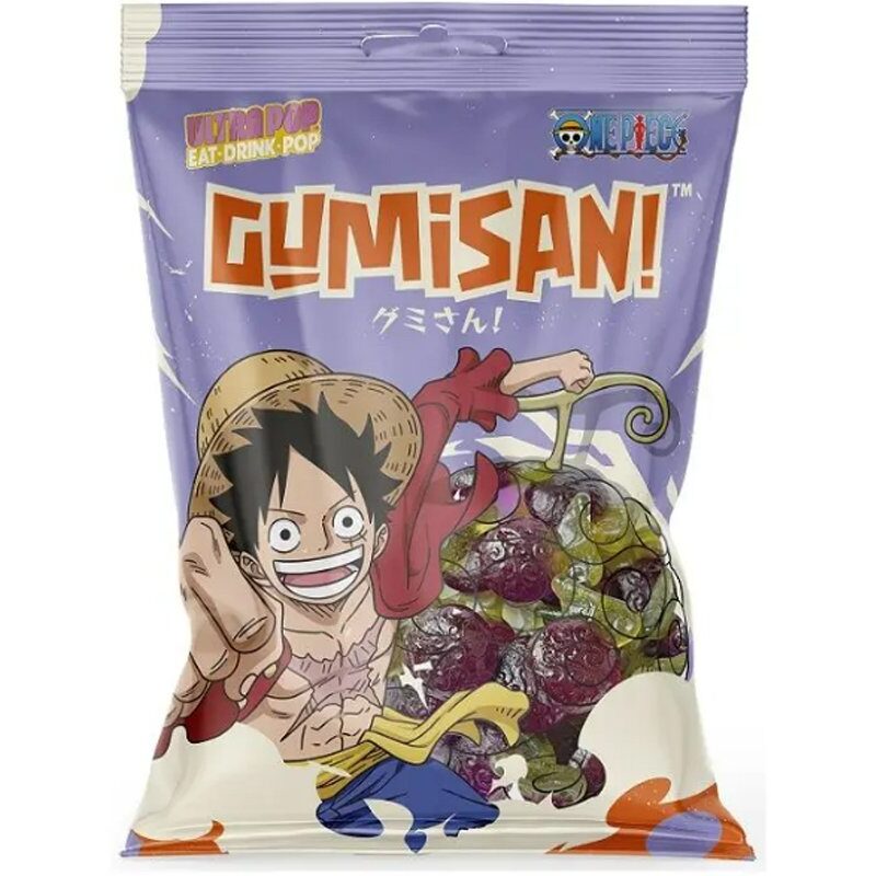 Bonbons Gumisan Fruit Du Démon One Piece au raisin 180g