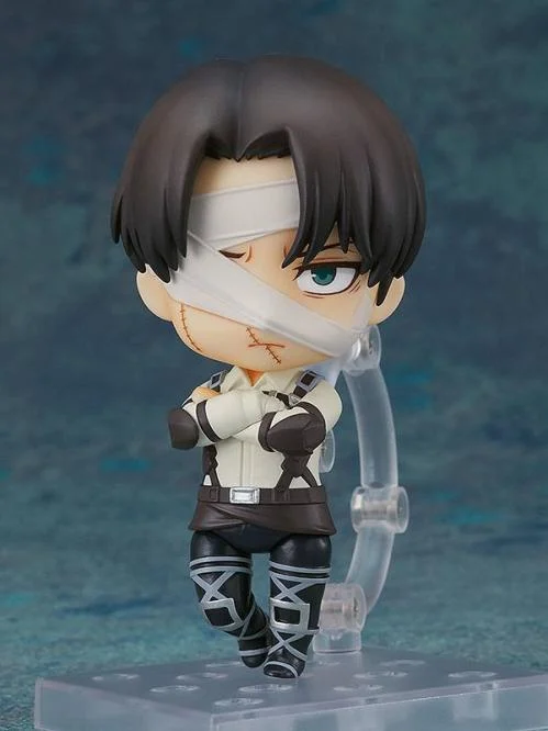 L'ATTAQUE DES TITANS S4 - Levi Ackerman - Figurine Nendoroid 10cm