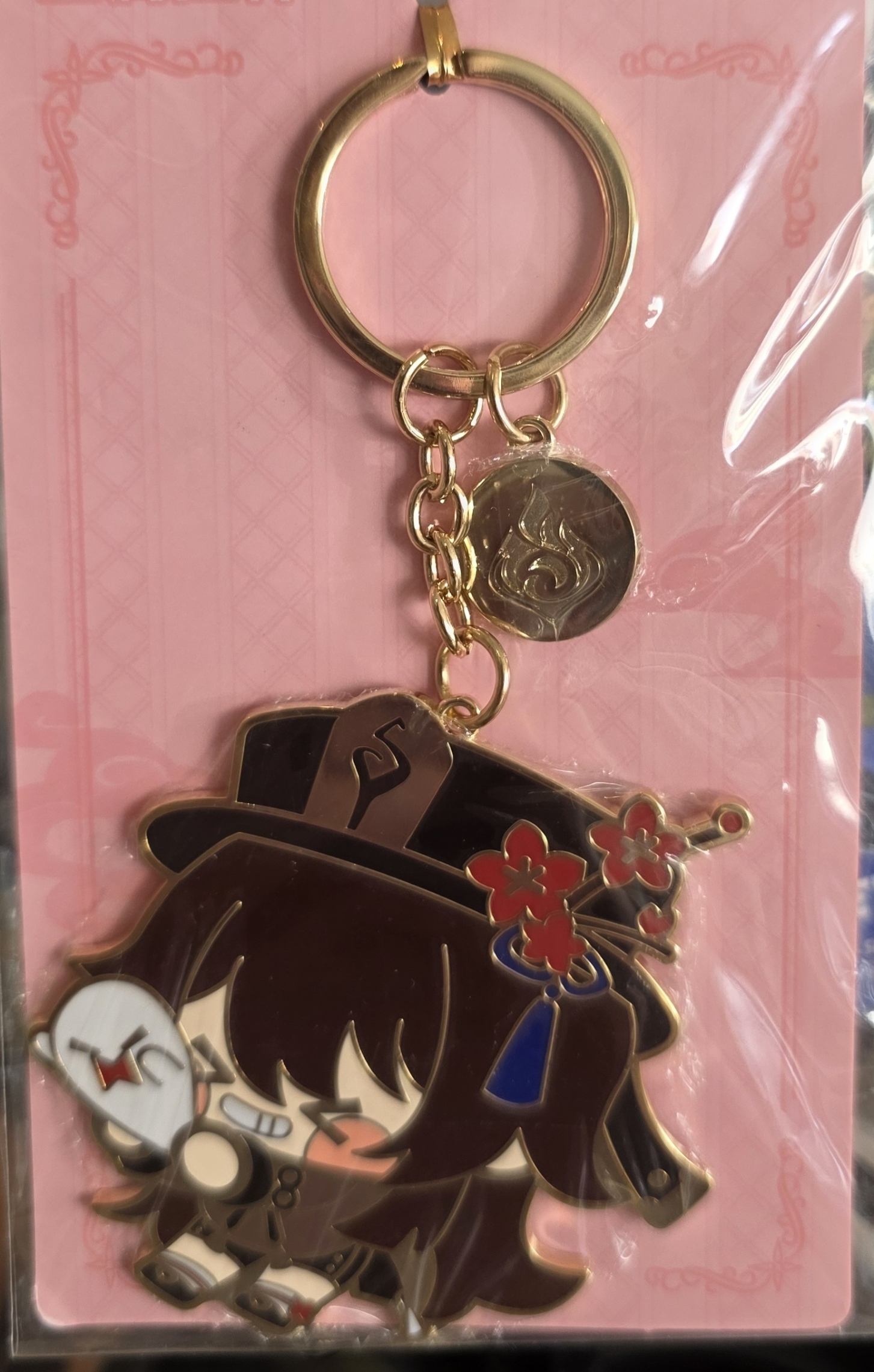 Genshin Impact - Porte-clés métal Character Hu Tao