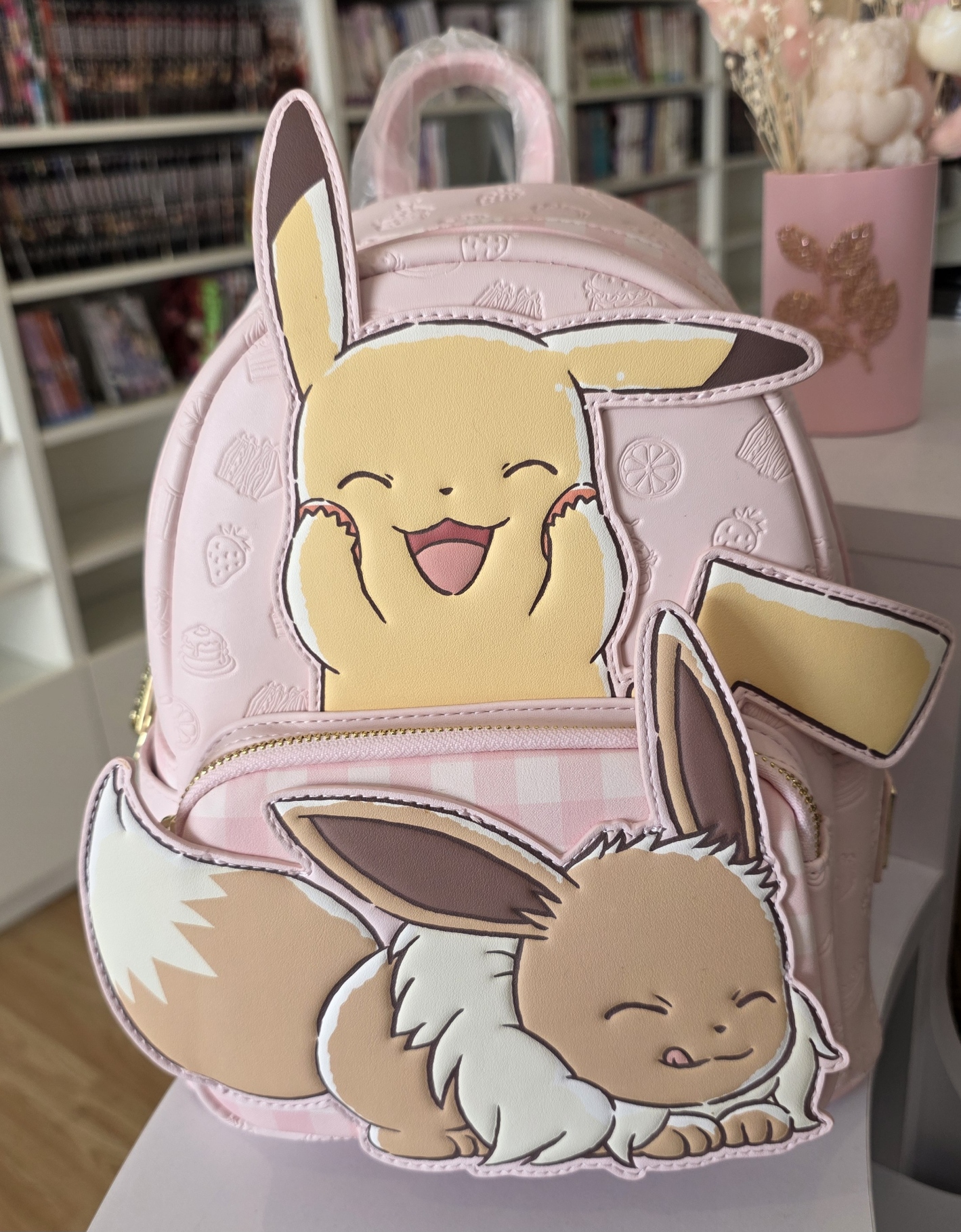 POKEMON - PIKACHU & EVOLI - MINI SAC À DOS LOUNGEFLY