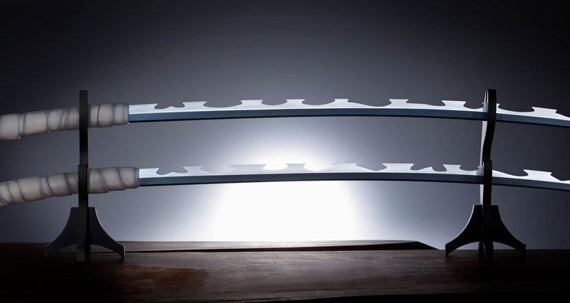 DEMON SLAYER - NICHIRIN INOSUKE SWORD - RÉPLIQUE PROREPLICA 93CM