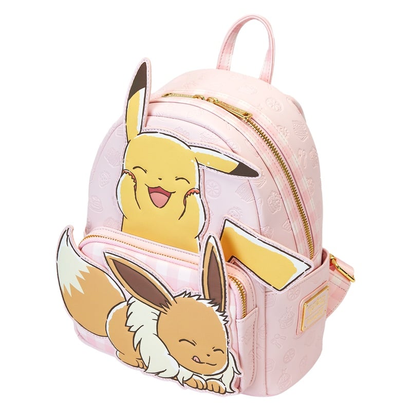 POKEMON - PIKACHU & EVOLI - MINI SAC À DOS LOUNGEFLY – Image 3