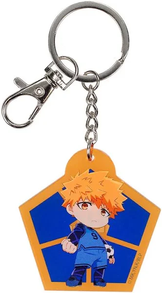 Blue Lock porte-clés Rensuke Kunigami Chibi Style 5 cm