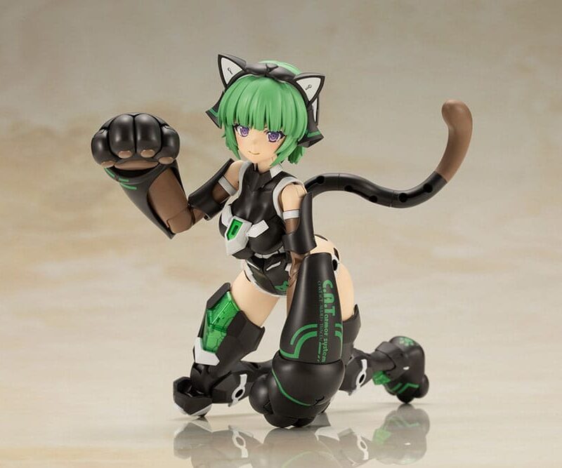 MAGATSUKI CAT ARMOR - FRAME ARMS GIRL FIGURINE PLASTIC MODEL KIT VER. 16 CM