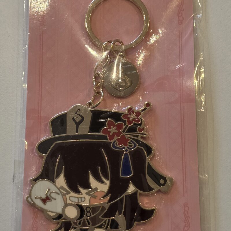 GENSHIN IMPACT PORTE-CLÉS MÉTAL CHARACTER HU TAO