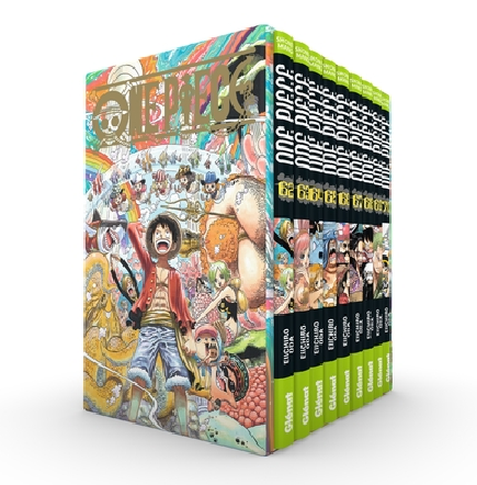 ONE PIECE - COFFRET VIDE ÎLE DES HOMMES-POISSONS (TOMES 62 À 70)
