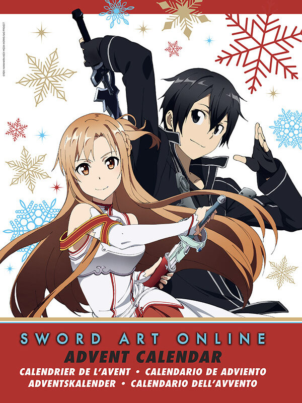 SWORD ART ONLINE LE CALENDRIER DE L'AVENT OFFICIEL