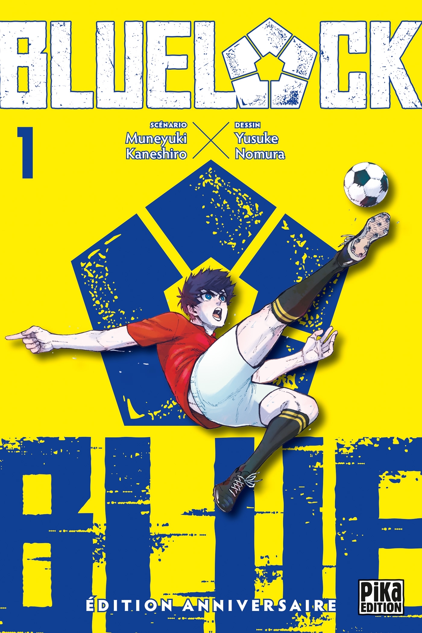 BLUE LOCK T01 - ÉDITION ANNIVERSAIRE
