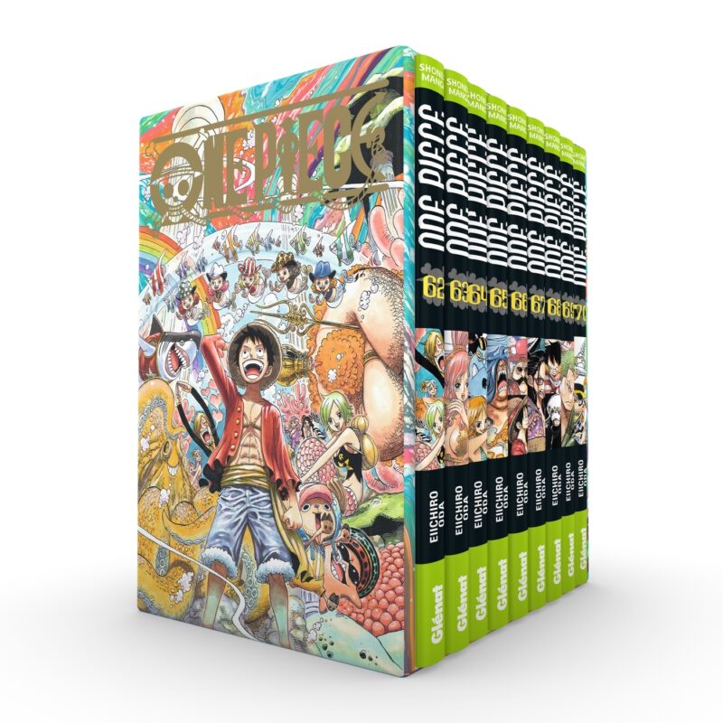 ONE PIECE - COFFRET VIDE ÎLE DES HOMMES-POISSONS (TOMES 62 À 70)