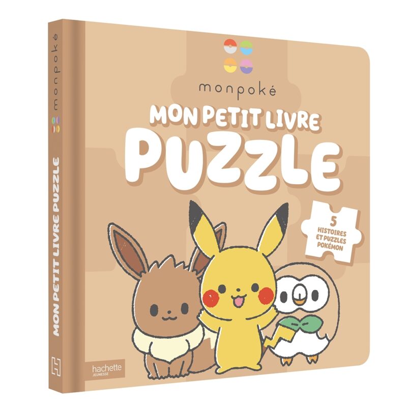 MONPOKÉ - MON PETIT LIVRE PUZZLE