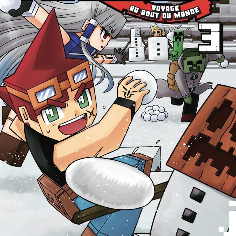 MINECRAFT, LE MANGA OFFICIEL - VOYAGE AU BOUT DU MONDE T03