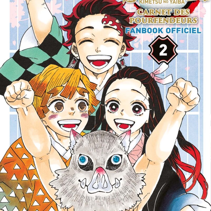 DEMON SLAYER : CARNET DES POURFENDEURS - FANBOOK OFFICIEL N 02