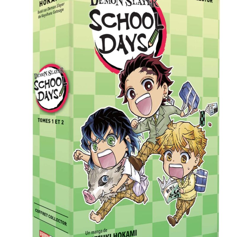 COFFRET DEMON SLAYER SCHOOL DAYS T01 & T02