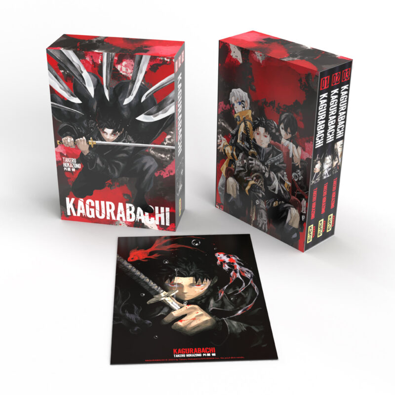 COFFRET KAGURABACHI  T 1 - 2 - 3 + EX-LIBRIS