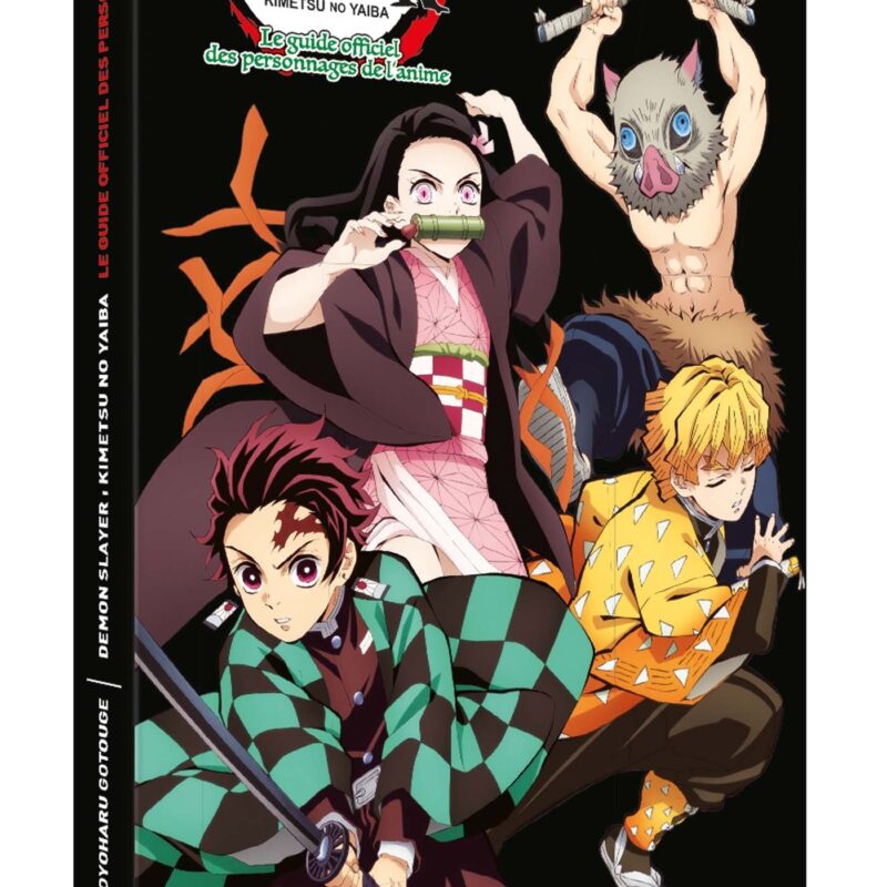 COFFRET DEMON SLAYER - LE GUIDE OFFICIEL DES PERSONNAGES DE L'ANIME