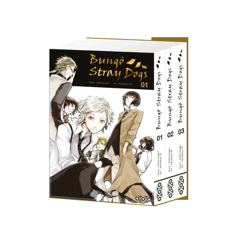 PACK OR : BUNGO STRAY DOGS  T01 À T03
