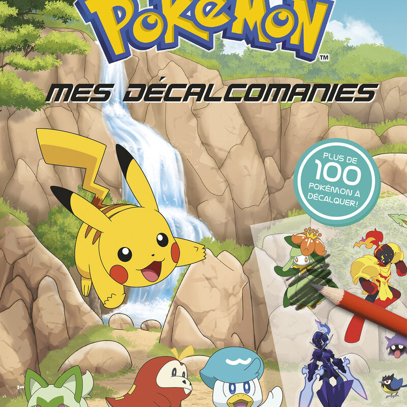 POKÉMON - MES DÉCALCOMANIES