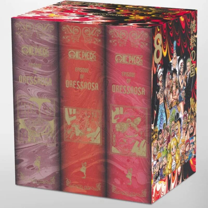 ONE PIECE - COFFRET VIDE DRESSROSA (TOMES 71 À 80) ONE PIECE COFFRET